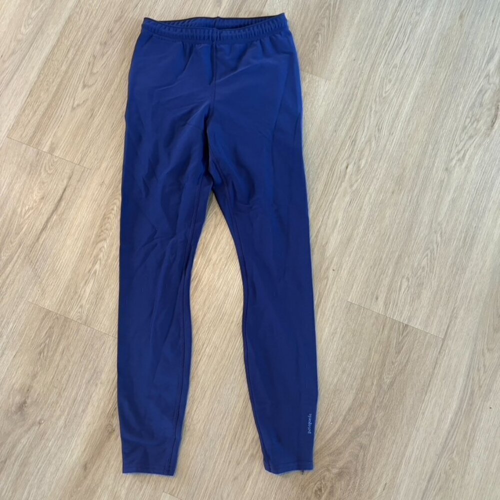 ** Vintage Patagonia Purple Leggings ankle zip size M